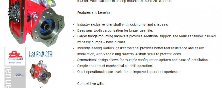 NUEVA PÁGINA DE PRODUCTOS PARA TOMAS DE FUERZA SERIES 1000 Y 2000